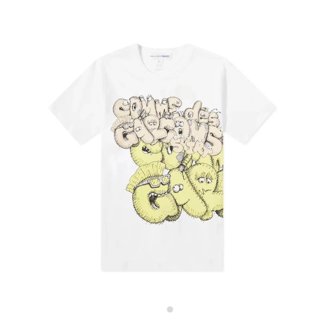 CDG x KAWS 꼼데 카우스 콜라보 티셔츠 상품이미지1