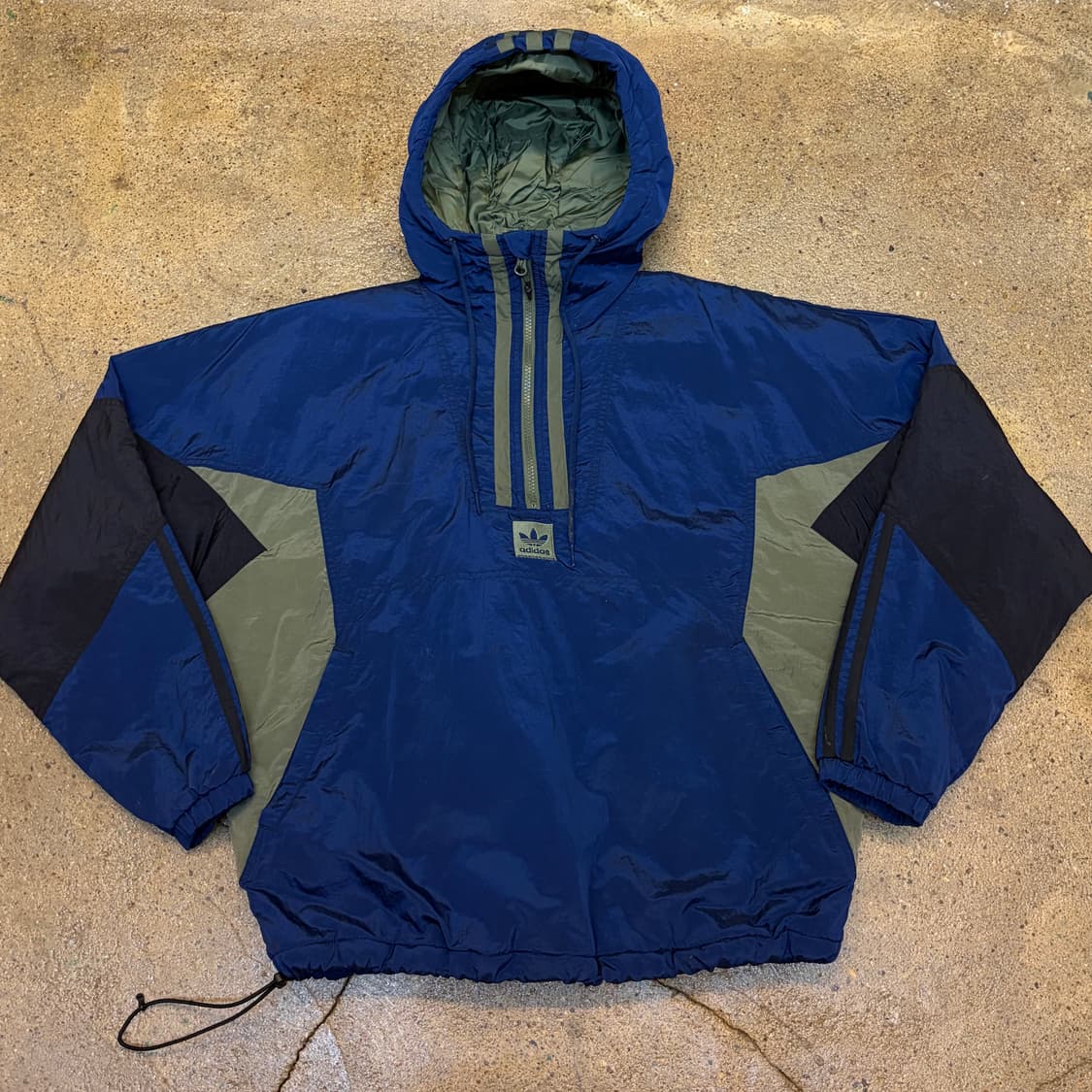 00s USA 빈티지 아디다스 후드 숏패딩 상품이미지1