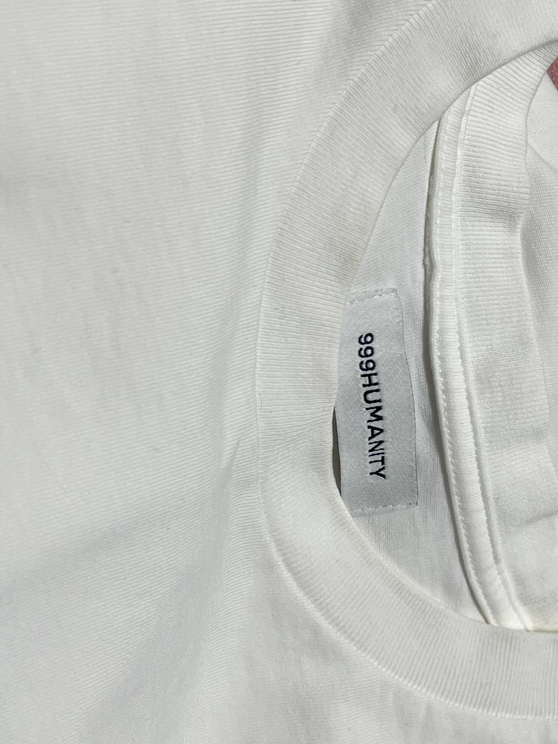 [999휴머니티 999humanity] 롱슬리브 화이트 상품이미지2