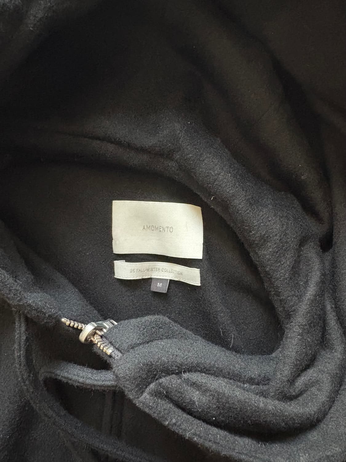 [M] 아모멘토 울 후드집업 상품이미지4