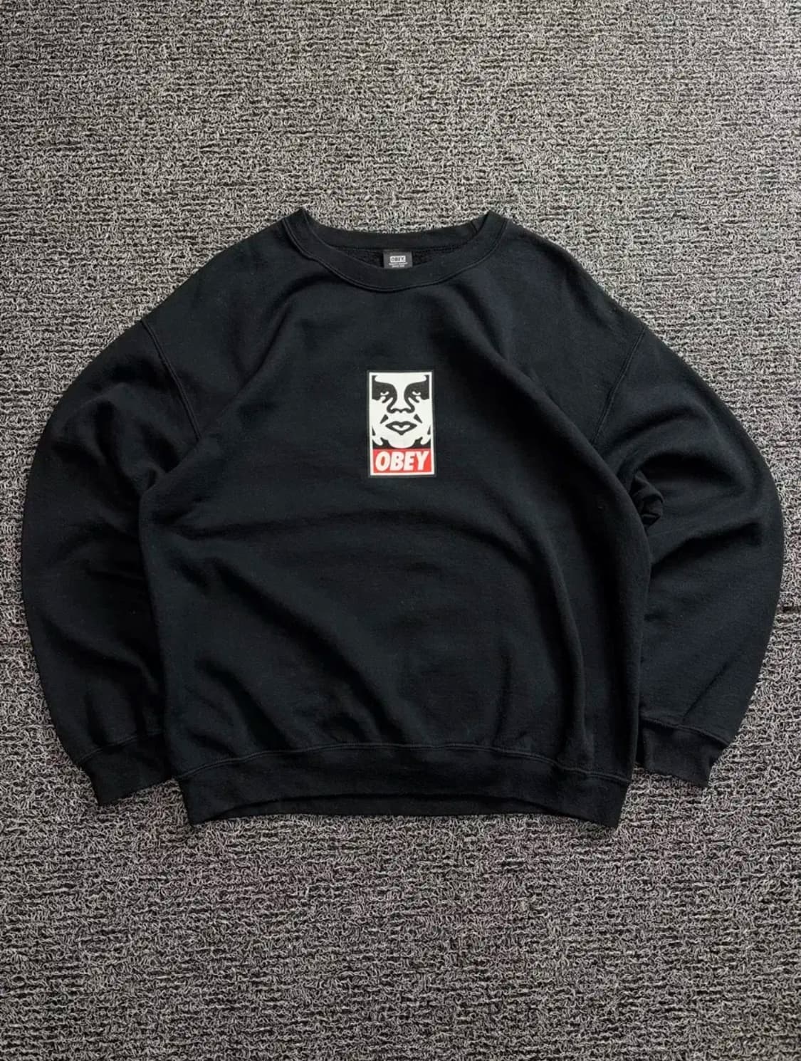 오베이 빅로고 박시핏 올드스쿨 맨투맨 2359 상품이미지2