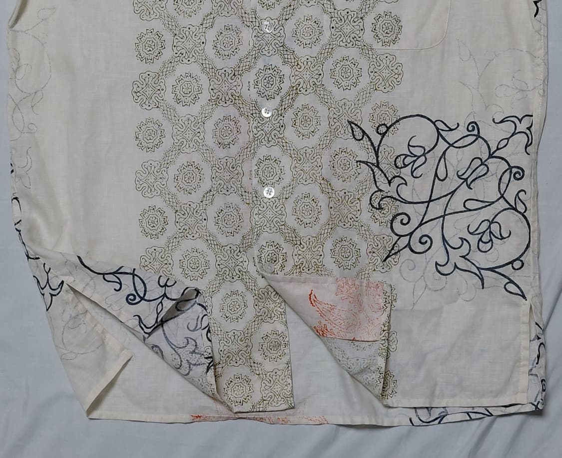 [95~100] Jim Thompson 100% 린넨 반팔 셔츠 상품이미지5