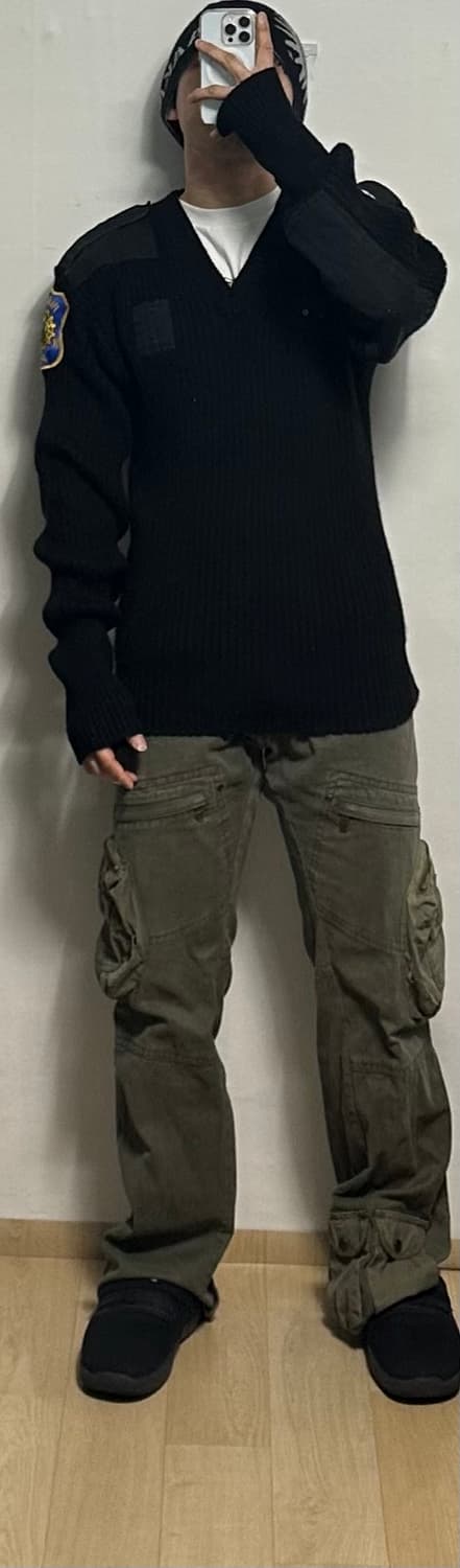 미국 뉴저지 퍼세이크 경찰 코만도 니트 상품이미지5