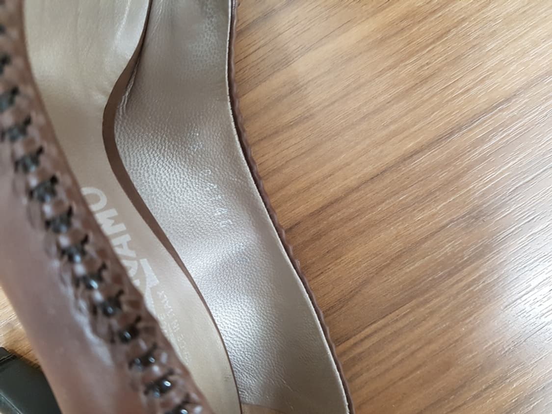 페라가모 토오픈 구두 245 (7반D) 상품이미지7