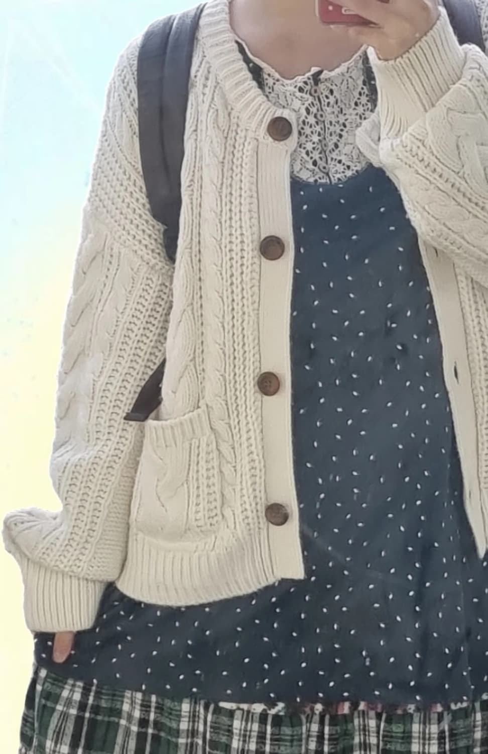 빈티지 THEORIA 청록 그린 패턴 롱블라우스 티셔츠 모리걸하구미히피 상품이미지2