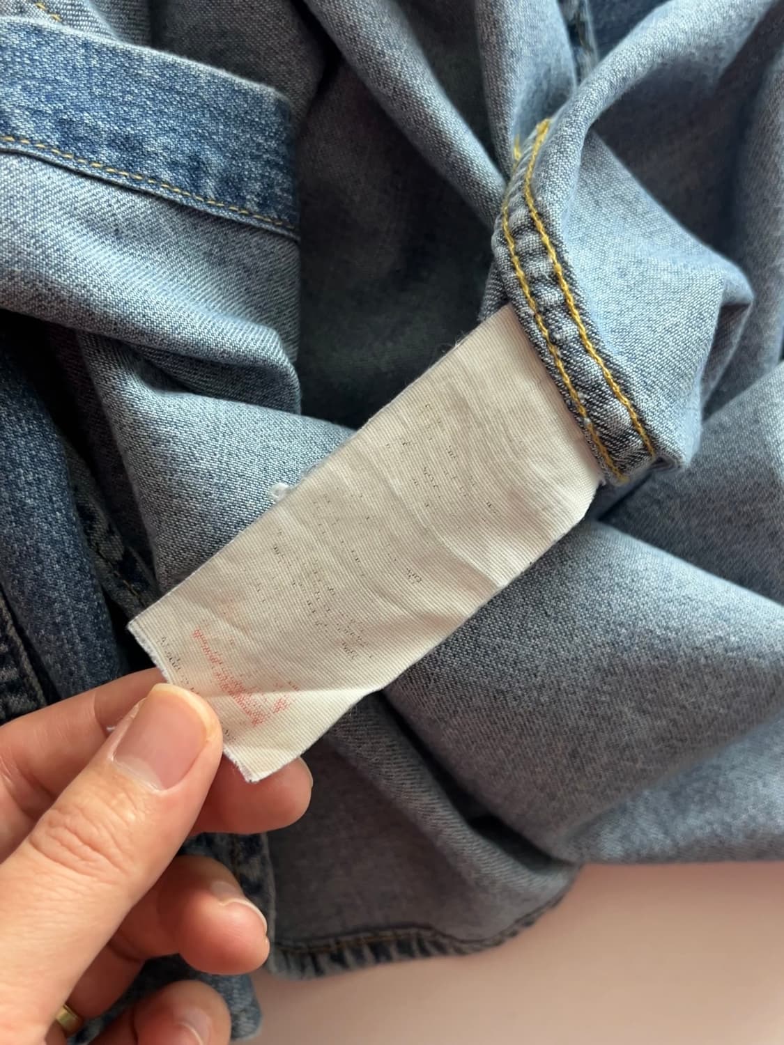 리바이스 투포켓 데님셔츠 XL 상품이미지6