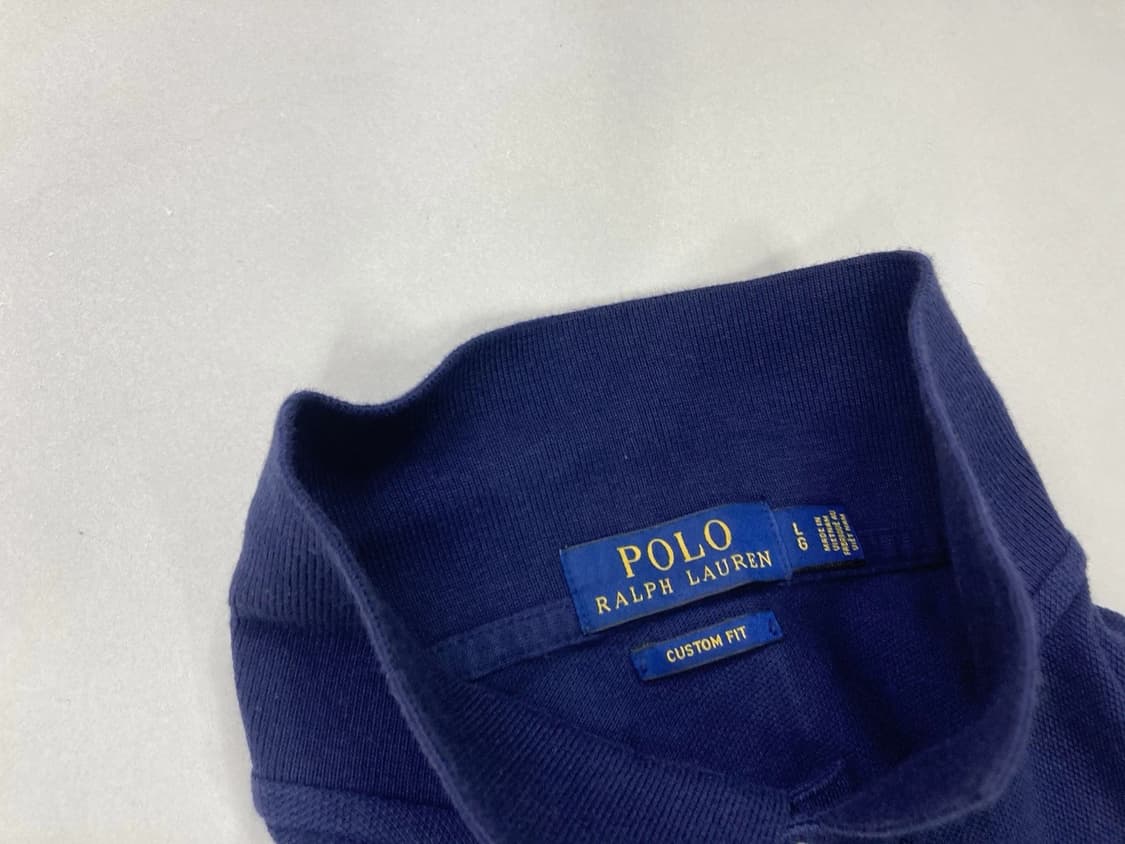 폴로 랄프로렌 빅포니 카라티 네이비 화이트 상품이미지4