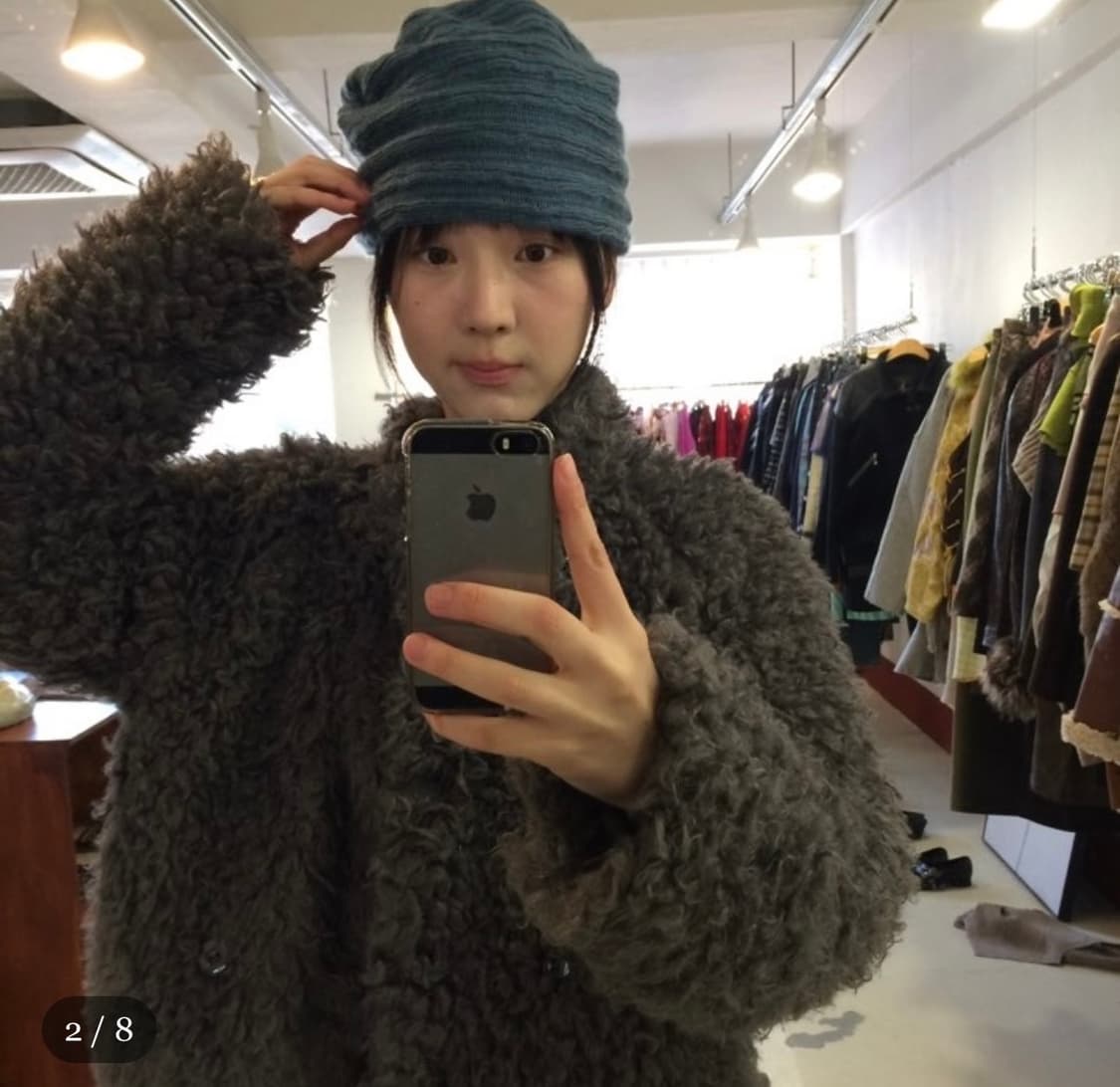 빈티지 비니 블루 상품이미지2