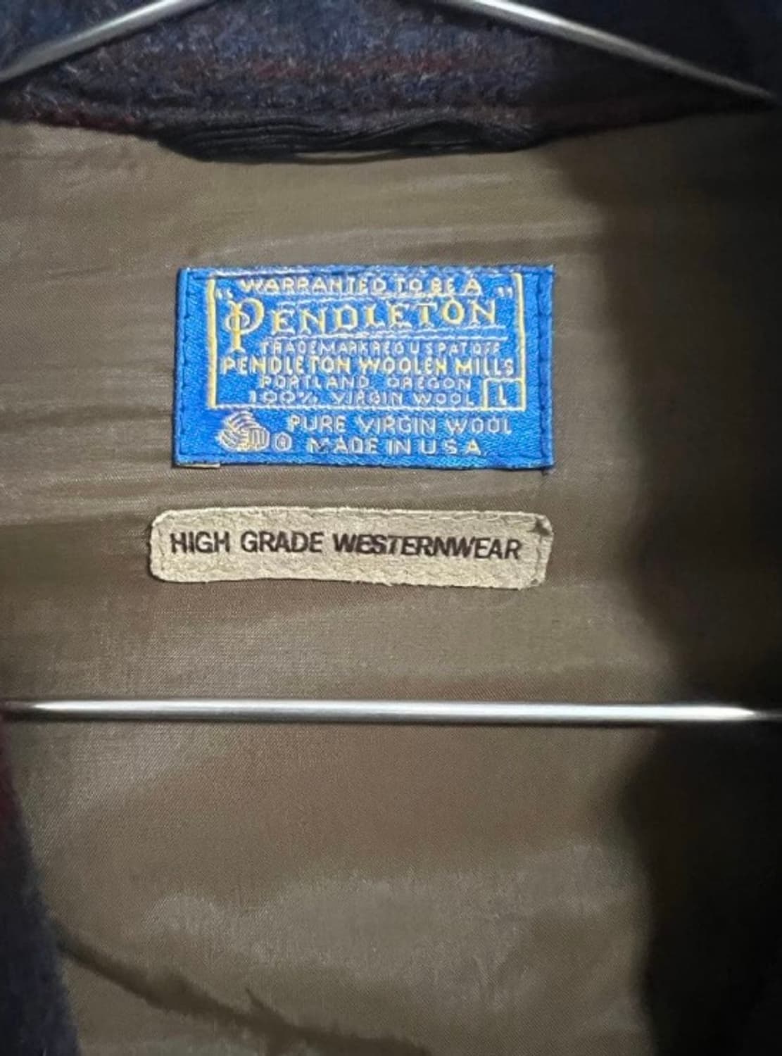 70s 펜들턴 울 셔츠자켓 상품이미지2