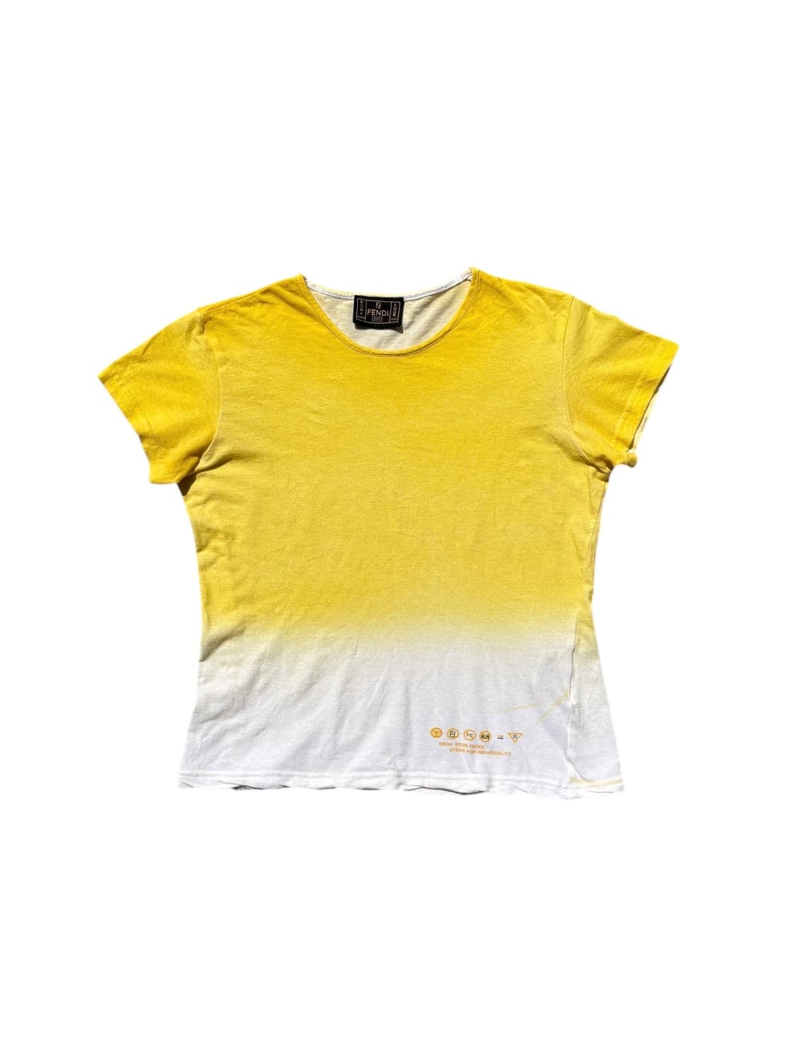 Fendi jeans 90s gradient t-shirt 상품이미지1