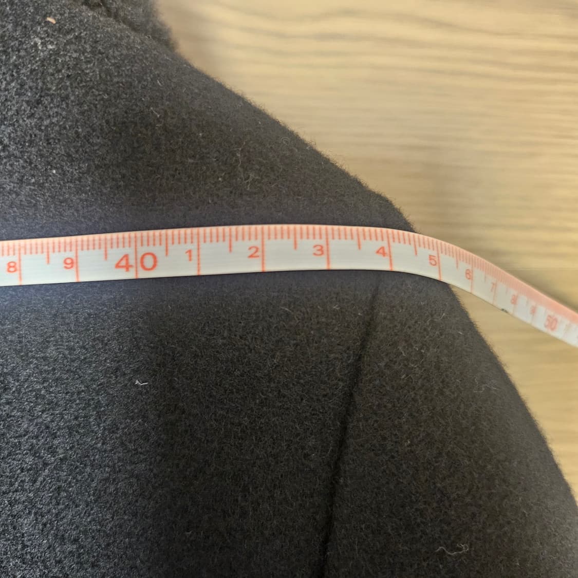 커스텀멜로우(customellow) 퍼카라 더블 코트 블랙 상품이미지8