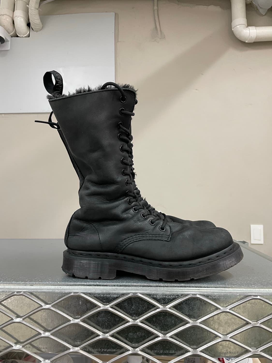 닥터마틴 1914 코벌트 톨 블랙 uk6 상품이미지4