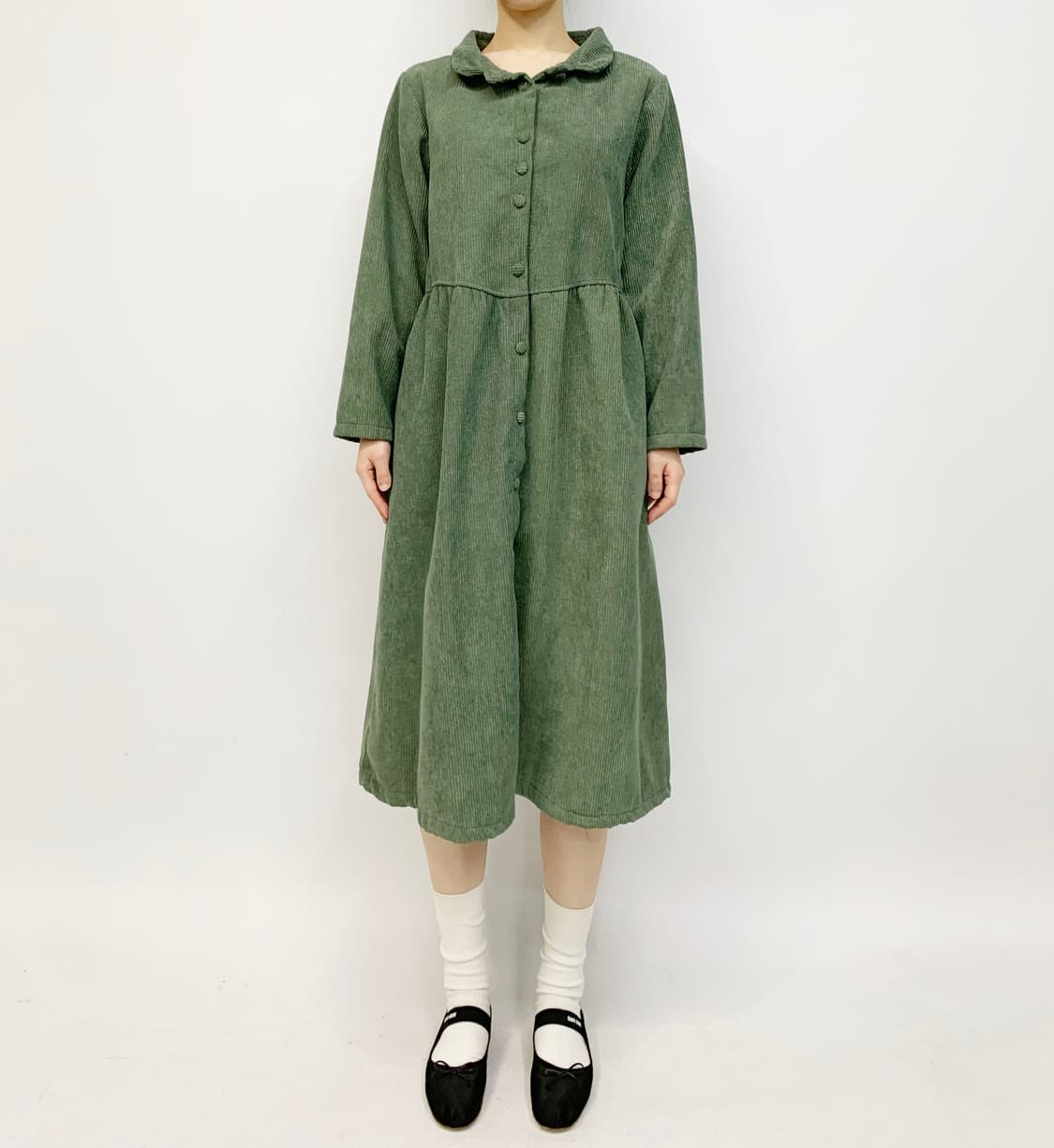 빈티지 코듀로이 코트 & 원피스 상품이미지1