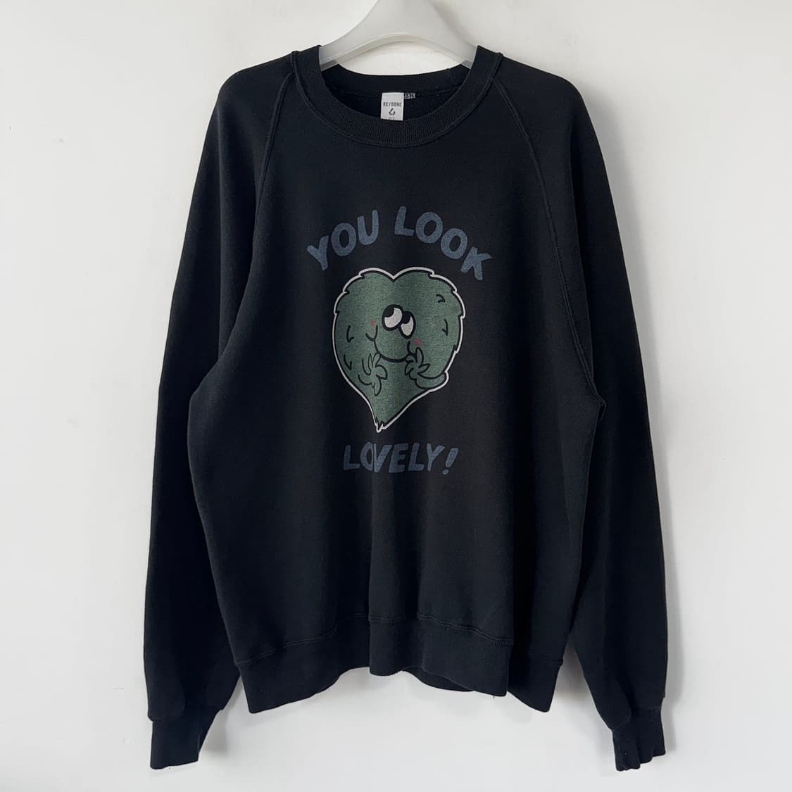 리던 24 러블리 그래픽 스웨트셔츠 상품이미지3