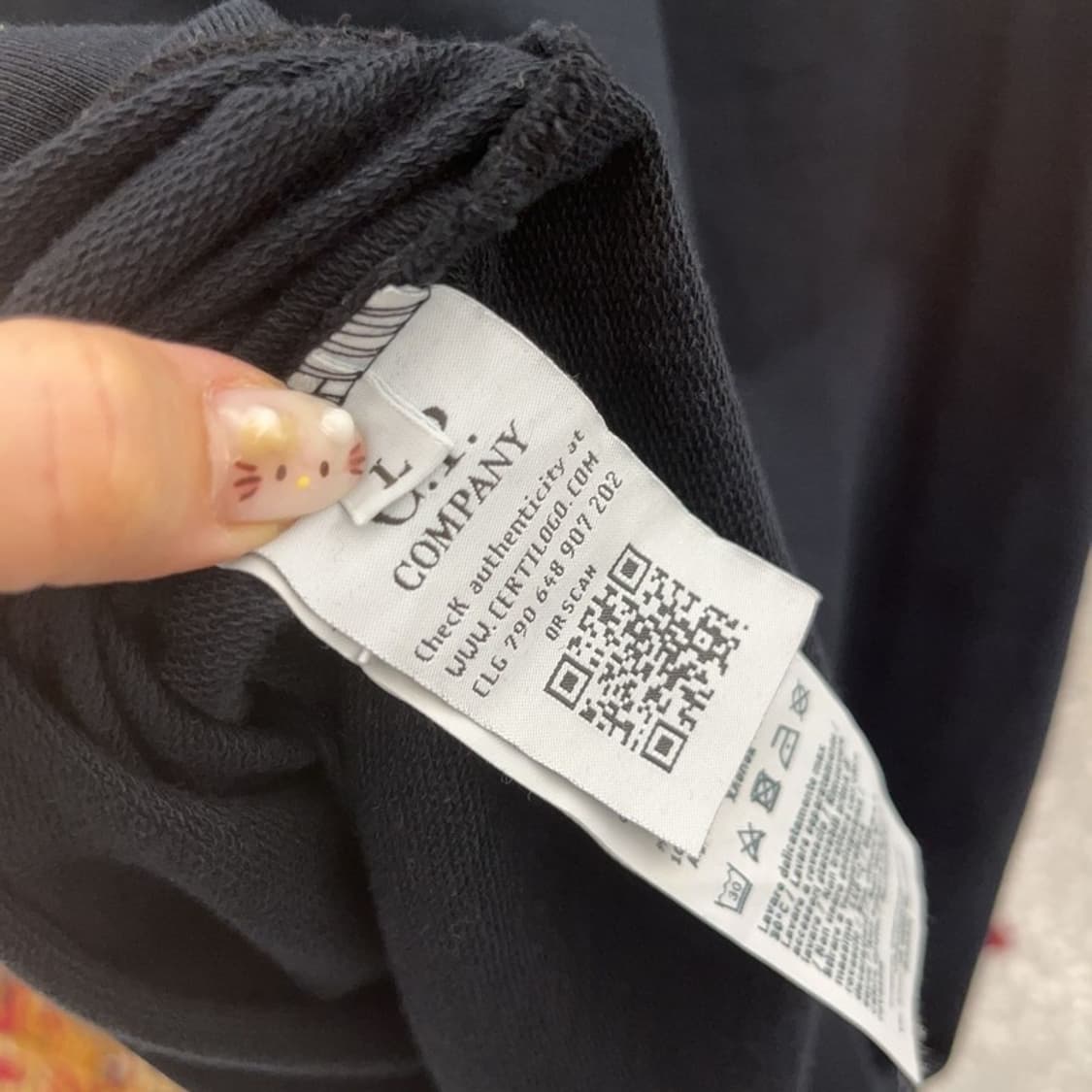 씨피컴퍼니 CP 와펜 오버핏 스웻셔츠 맨투맨 100 C06171 상품이미지5