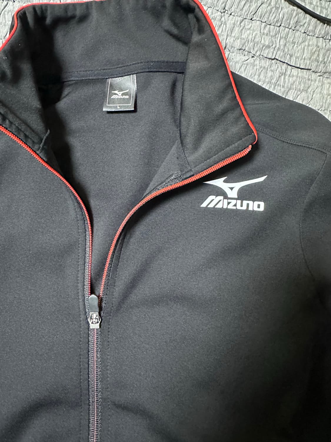 미즈노 블랙 트랙 자켓 L 사이즈 상품이미지5