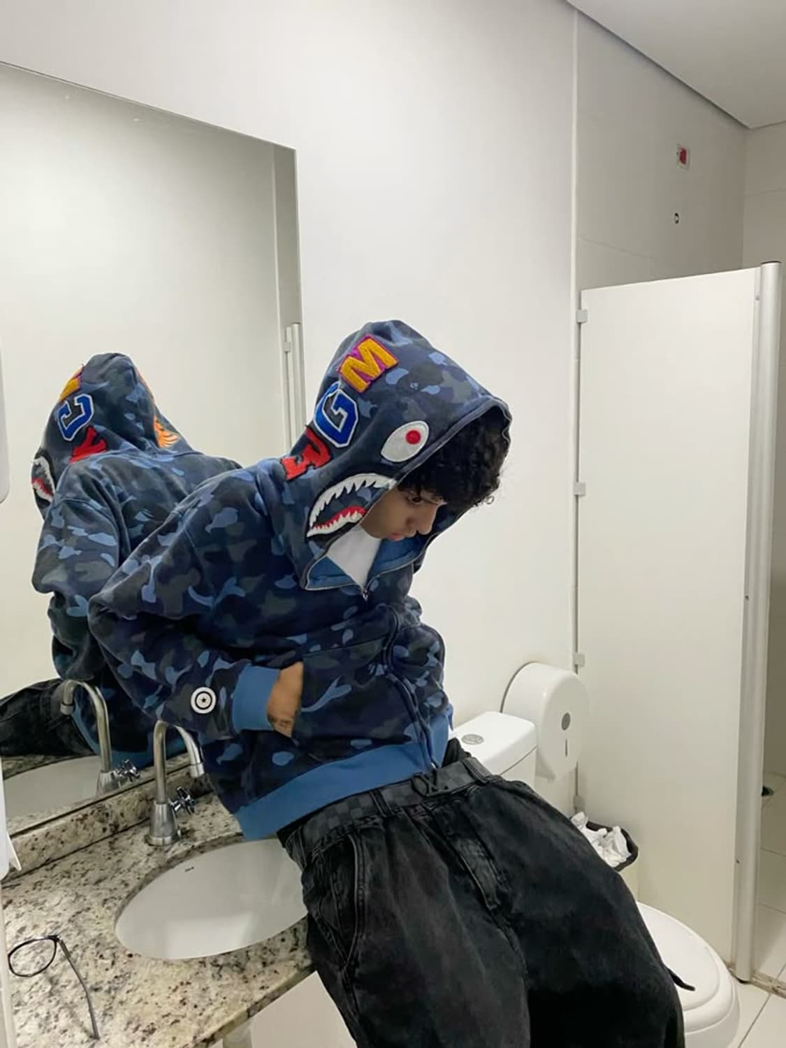 베이프 샤크후드 청계 m 상품이미지1