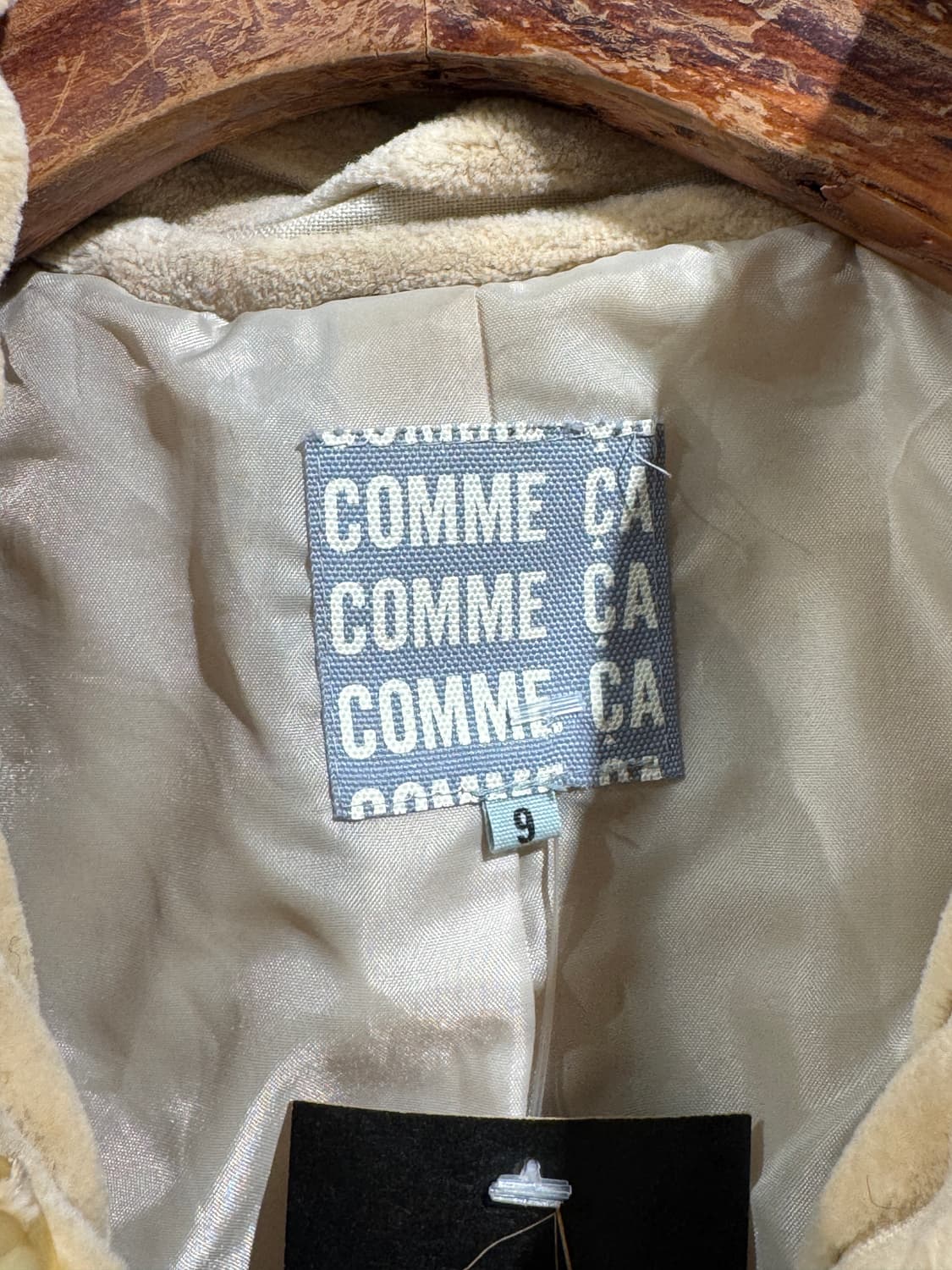 COMME ÇA beige jacket 상품이미지4