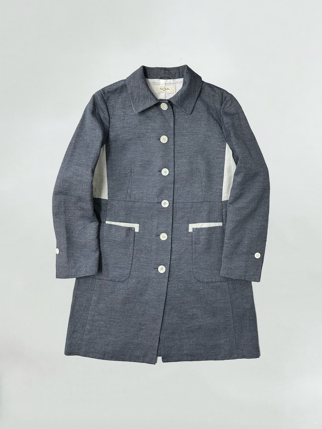 폴스미스 배색 디자인 코트 상품이미지1