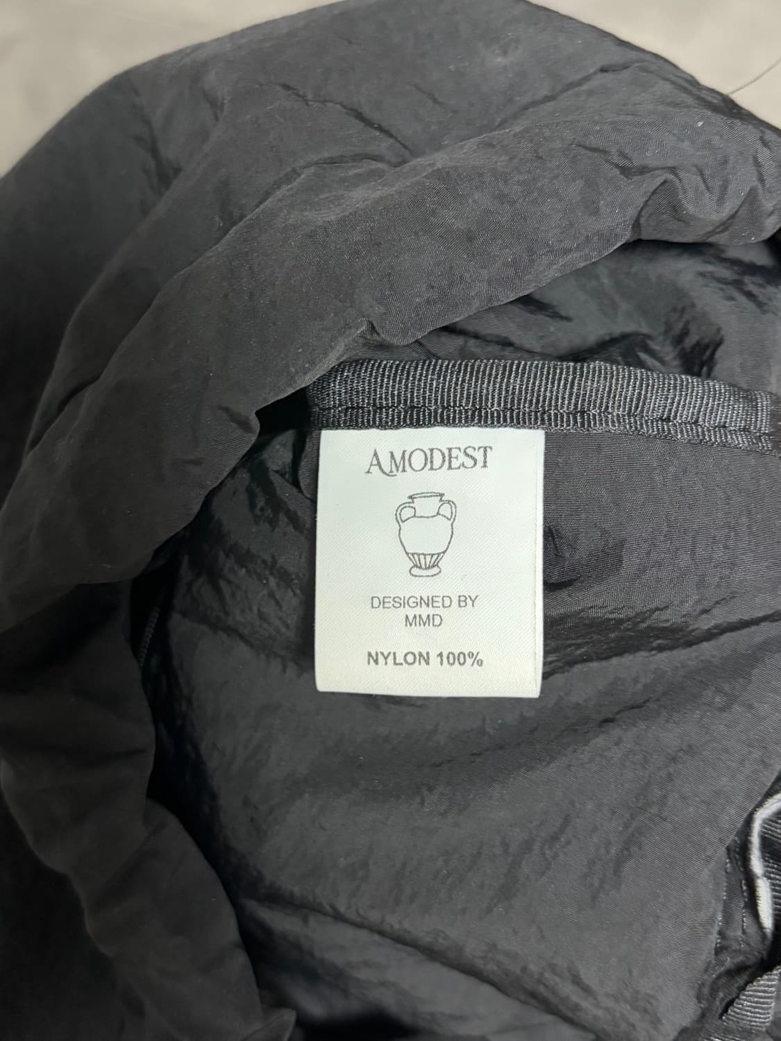 모데스트무드 백팩 블랙 상품이미지3