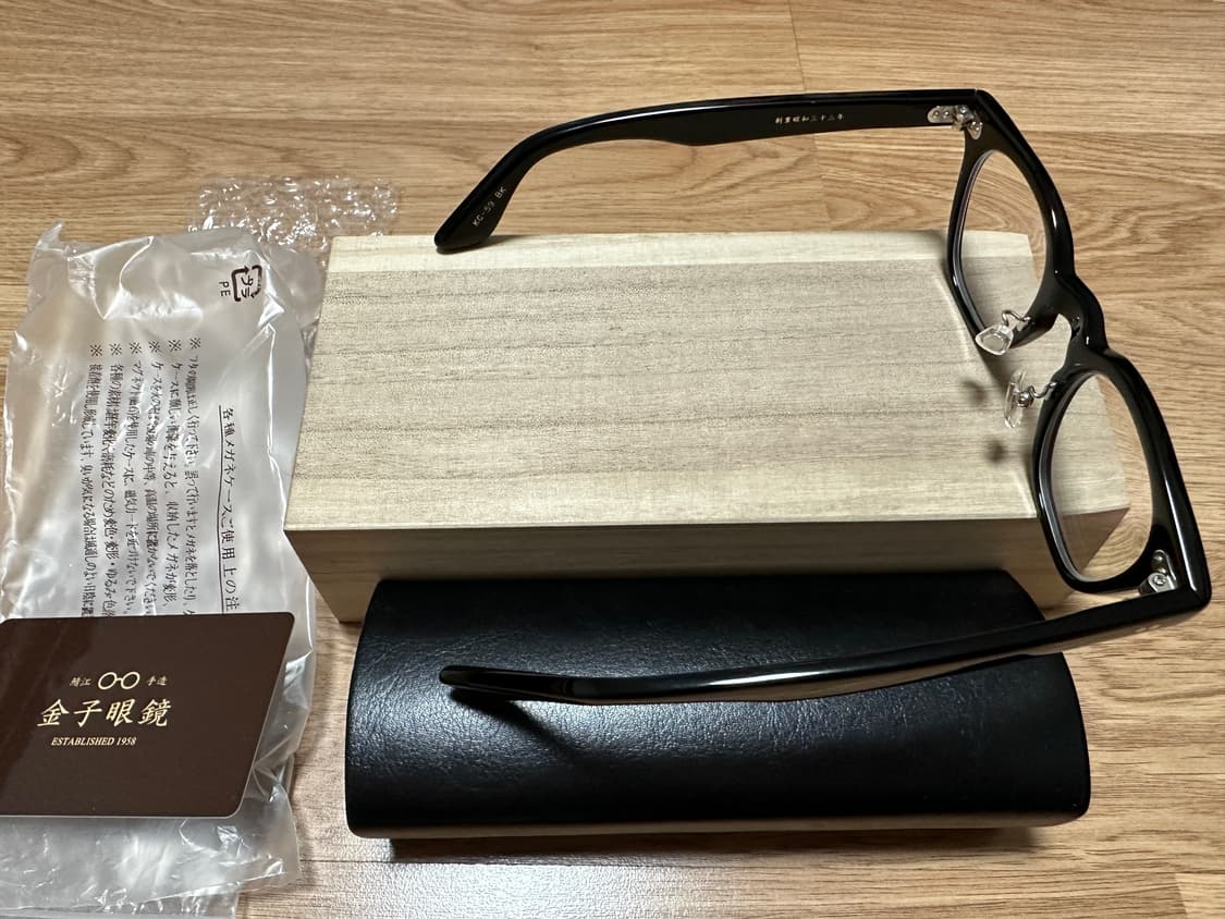 금자안경 가네코옵티컬 KC59 블랙 판매합니다 상품이미지3