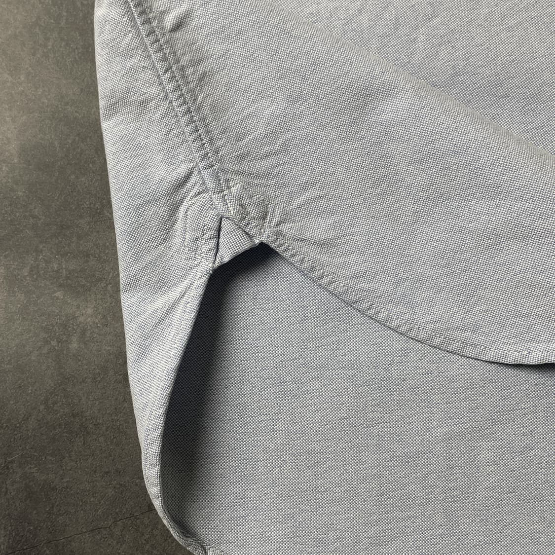 RALPH LAUREN 랄프로렌 빈티지 라이트블루 배색칼라 코튼셔츠 상품이미지5