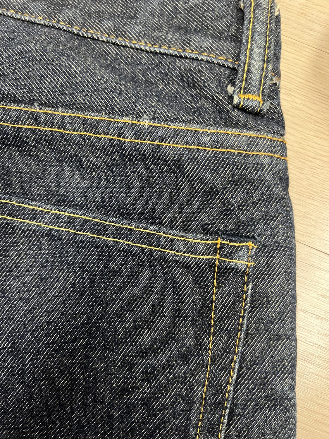 아워레가시 데님팬츠 - 퍼스트 컷 로우 블루 (31/32) 상품이미지6