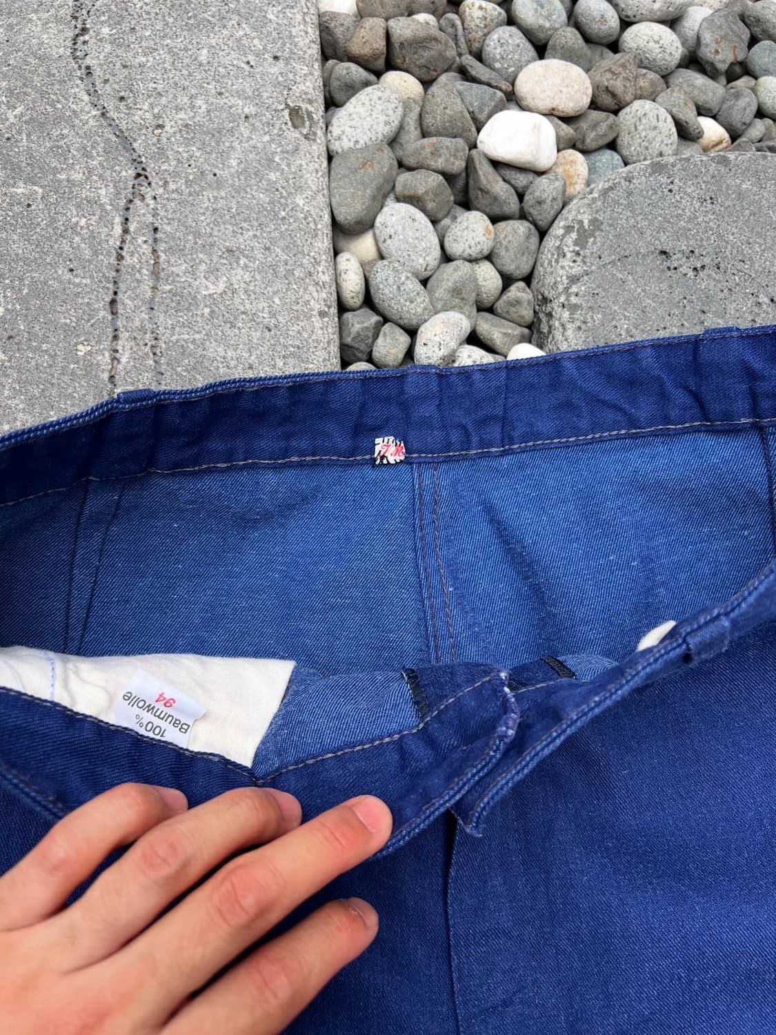 (31인치)(DEADSTOCK)OLD "DENIM" 데님 프렌치워크팬츠 상품이미지3