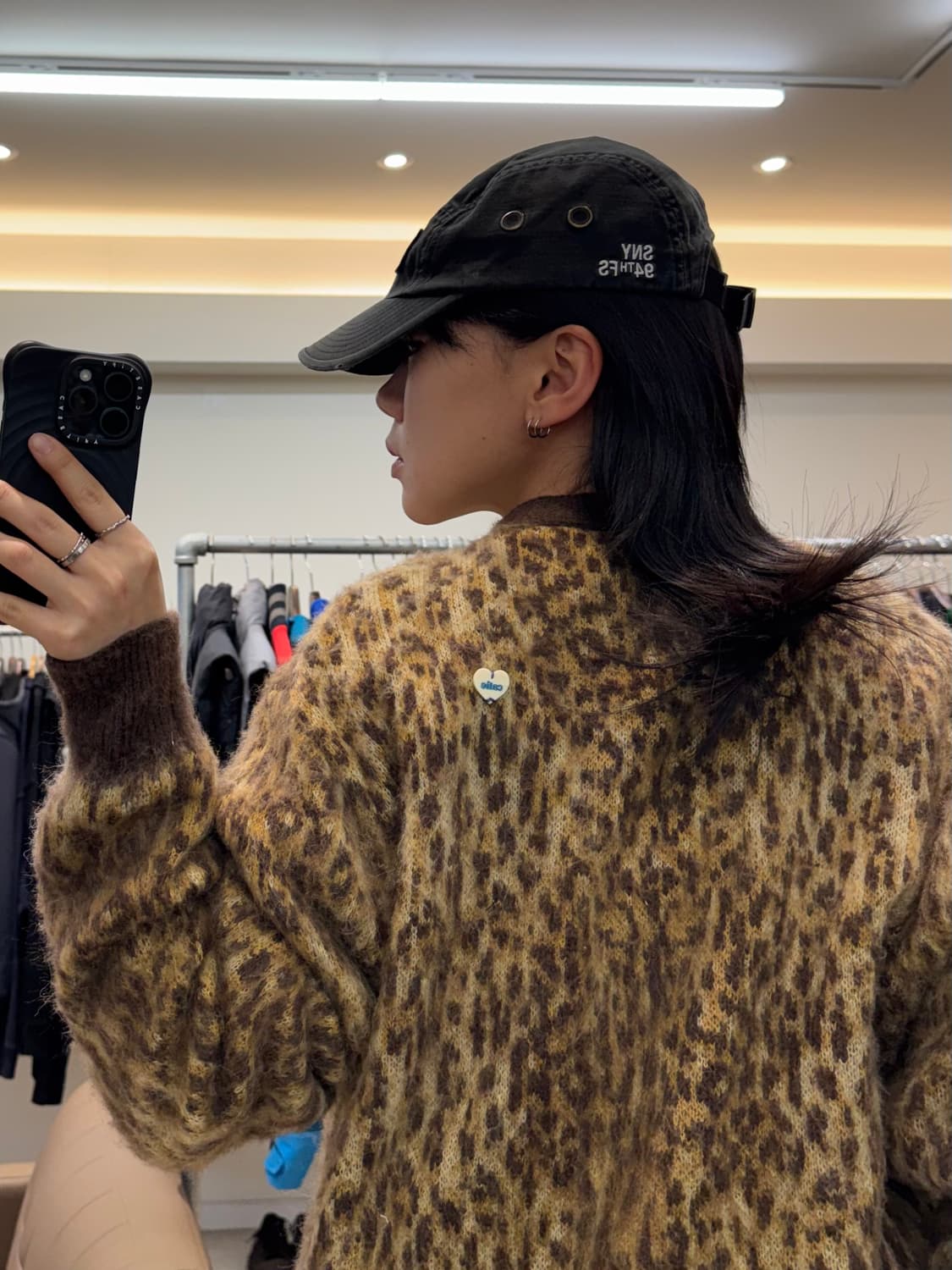 애즈이프캘리 레오파드 가디건 상품이미지7