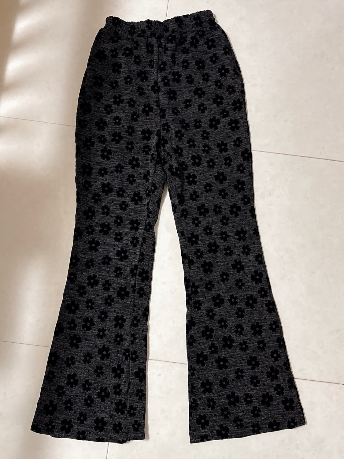 플라워 밴딩 부츠컷 상품이미지3