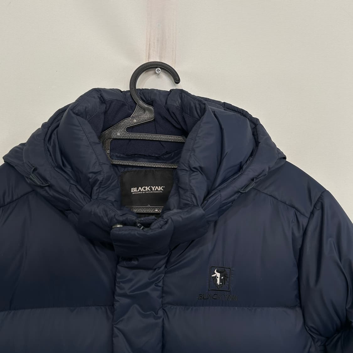 블랙야크 남성 오리털 롱패딩 100 빵빵함 네이비 상품이미지2