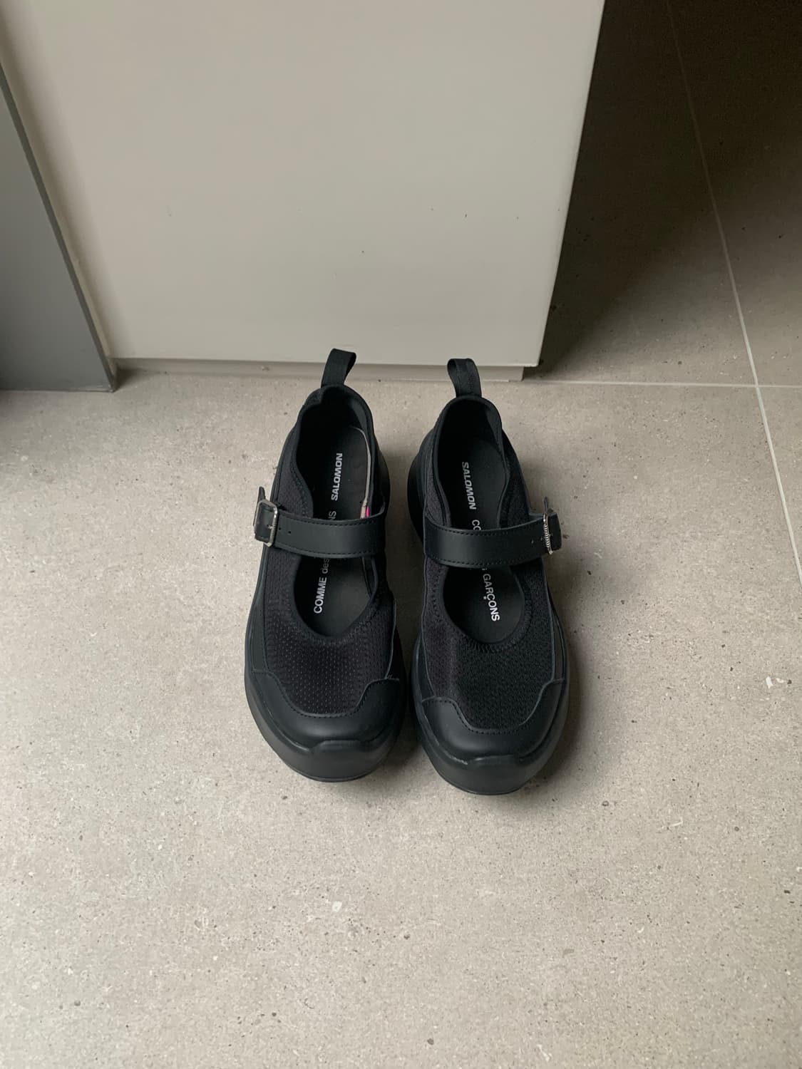 꼼데가르송x살로몬 플랫폼 메리제인 상품이미지1