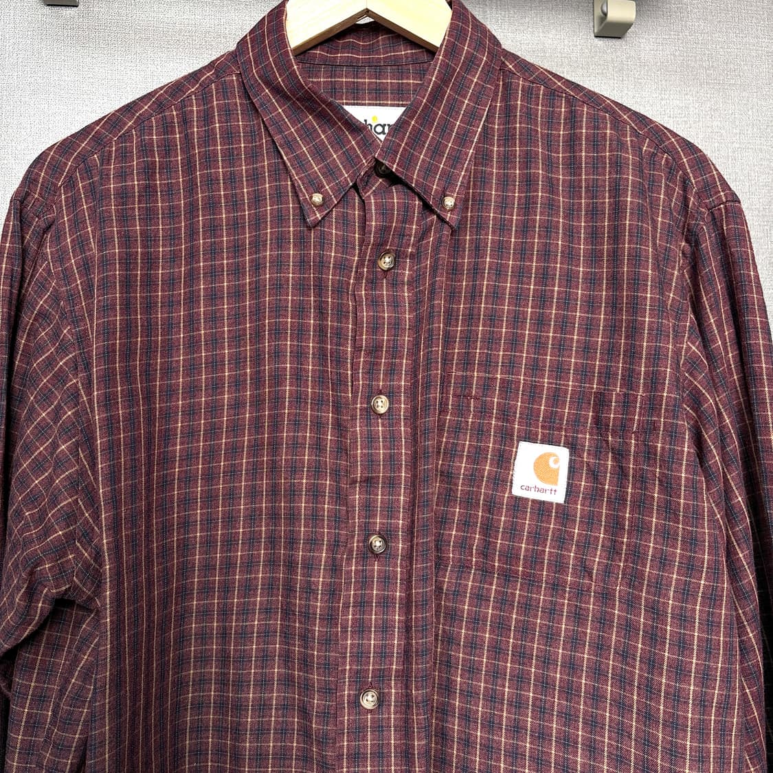 칼하트 체크셔츠 상품이미지3