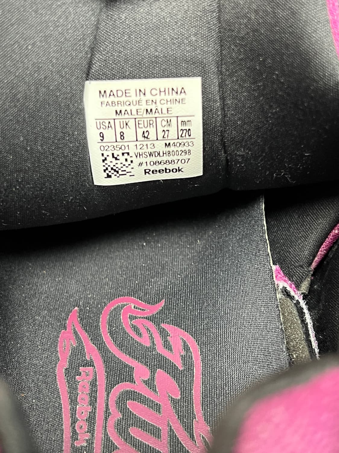 리복 인스타펌프 퓨리 퍼플 270 상품이미지7