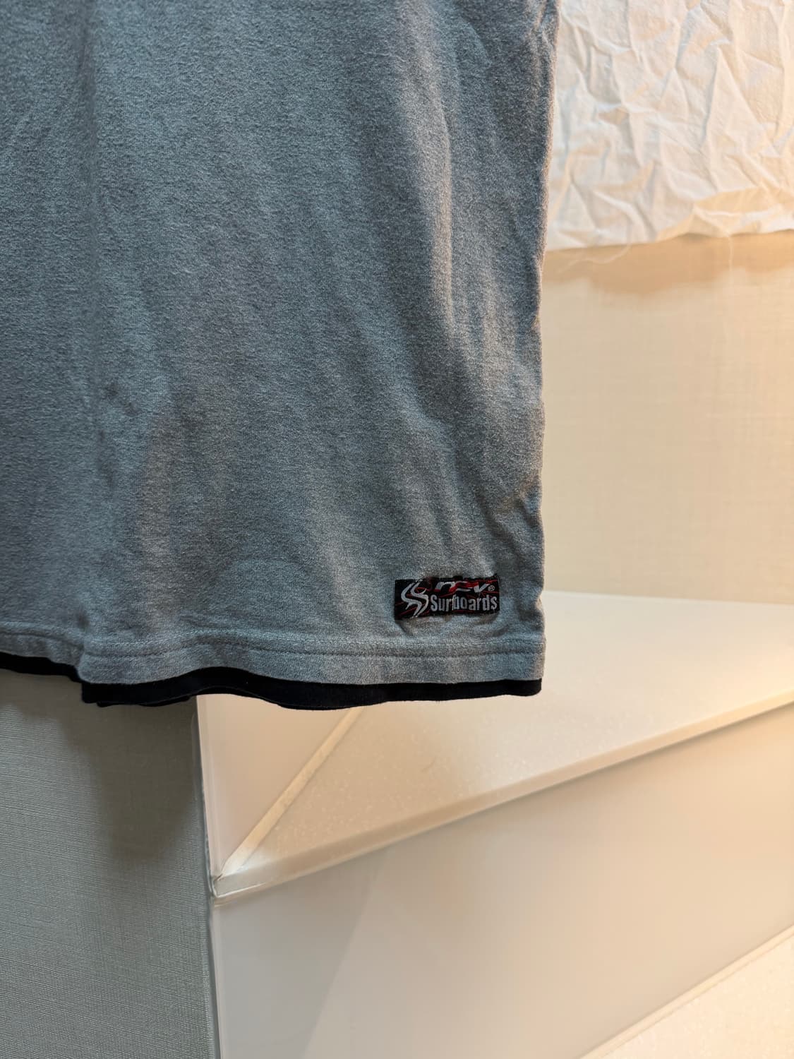 빈티지 너드 레이어드 스트라이프 반팔 상품이미지4