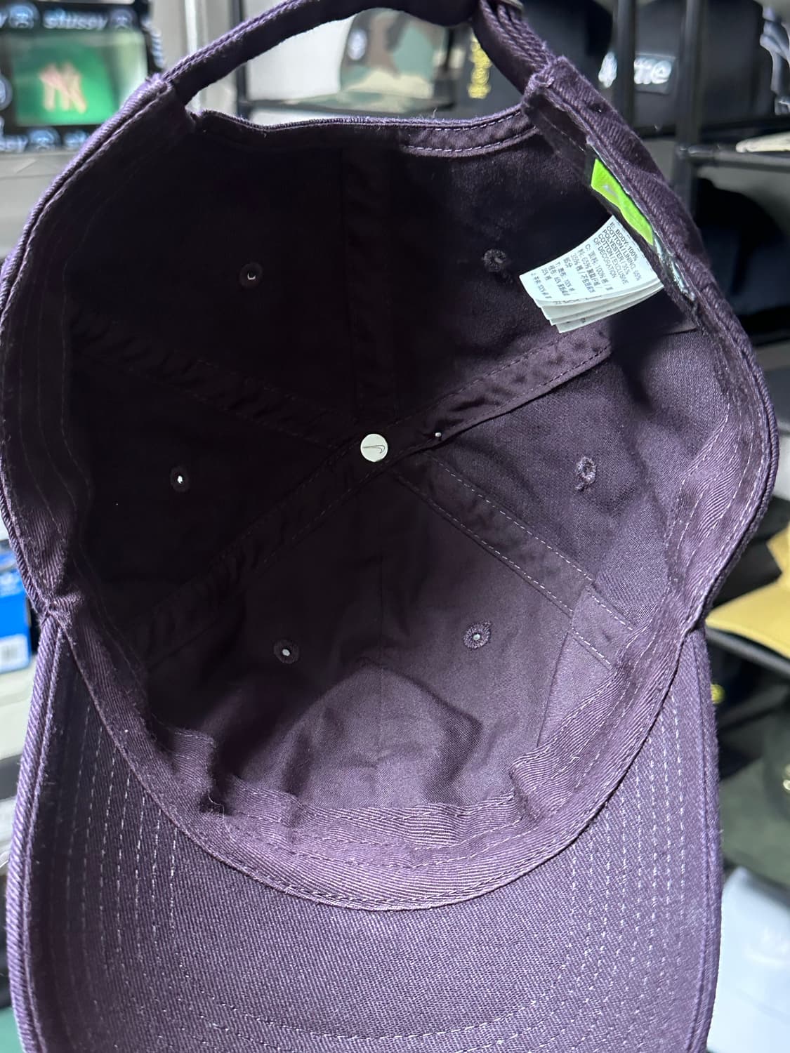 Nike 헤리티지 86 Futura Washed Cap 다크바이올렛 상품이미지4