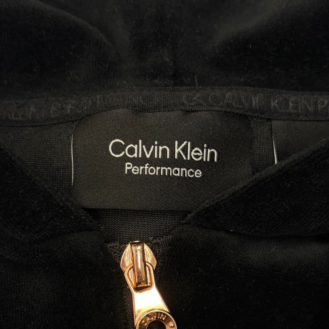 Calvin Klein 켈빈클라인 벨벳 트레이닝 세트 S 상품이미지9