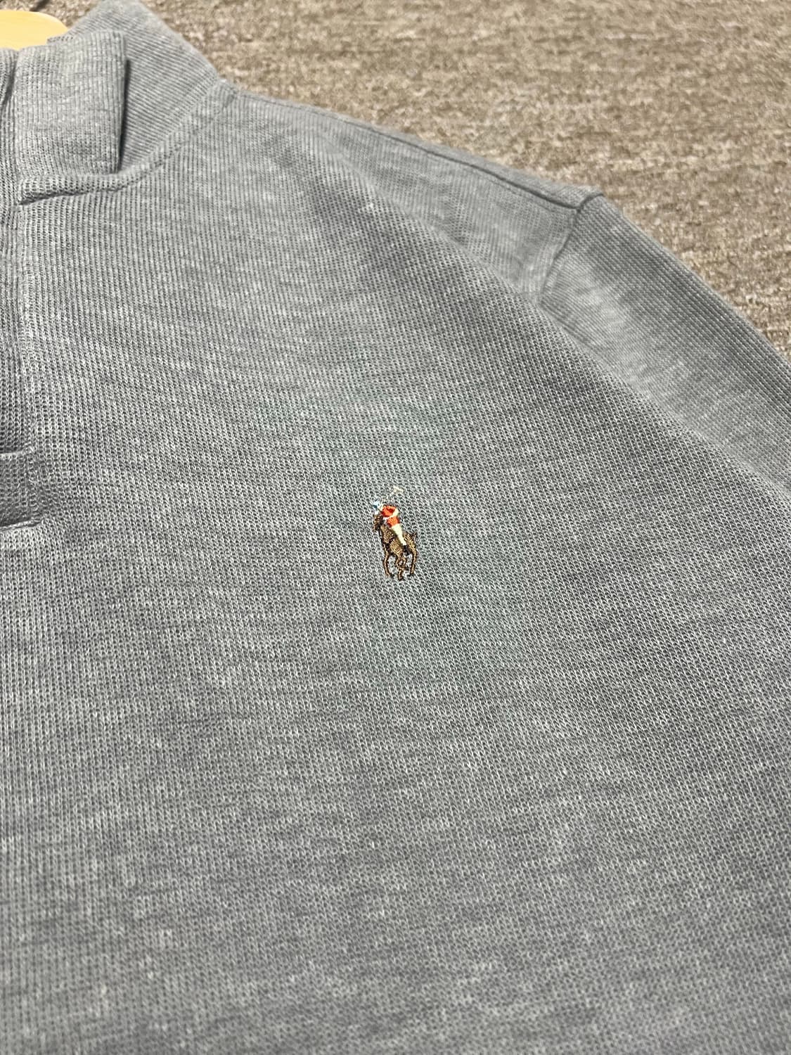 정품) 폴로 랄프로렌 하프집업 S 상품이미지3