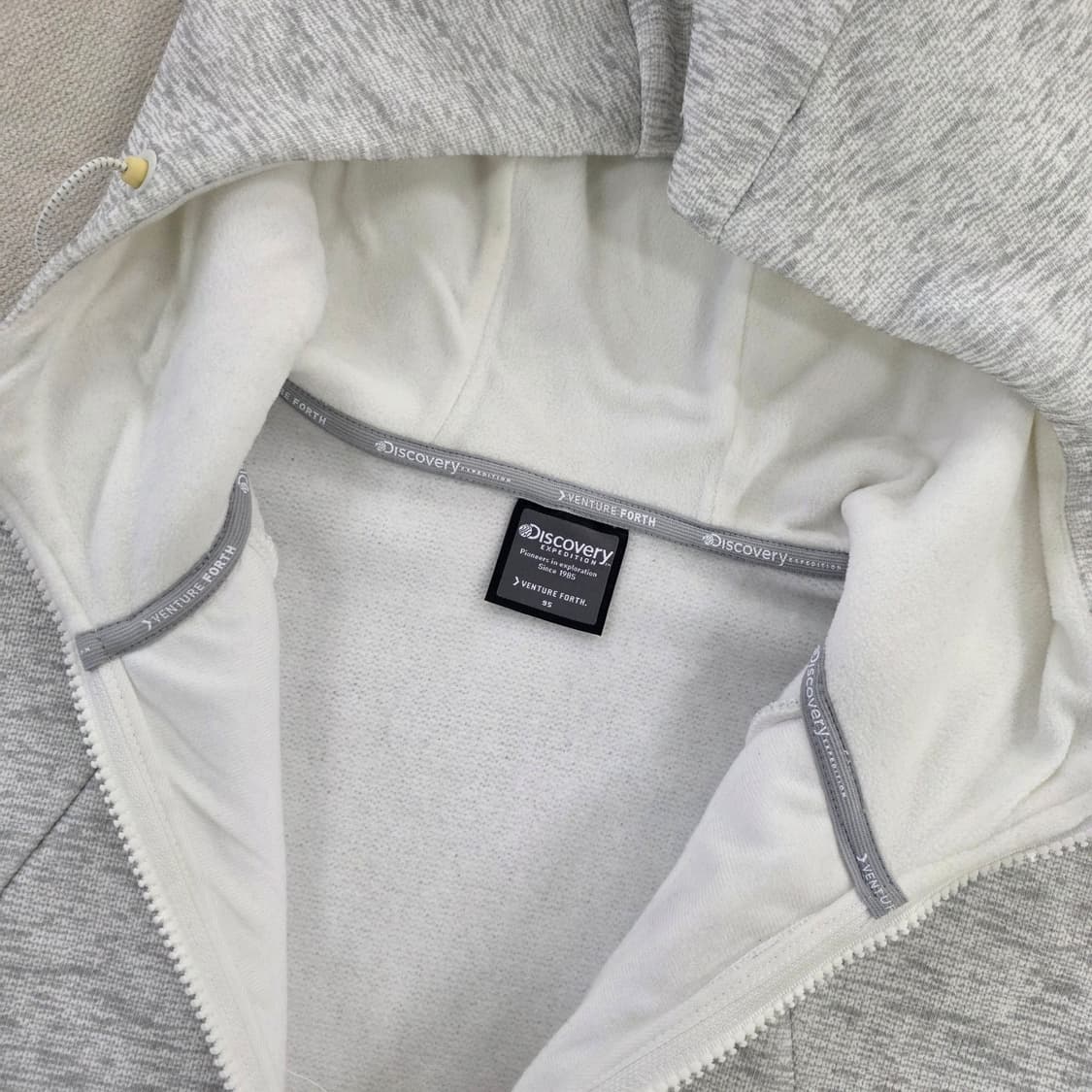 95 디스커버리 본딩 후리스 후드 집업 0225J 상품이미지3