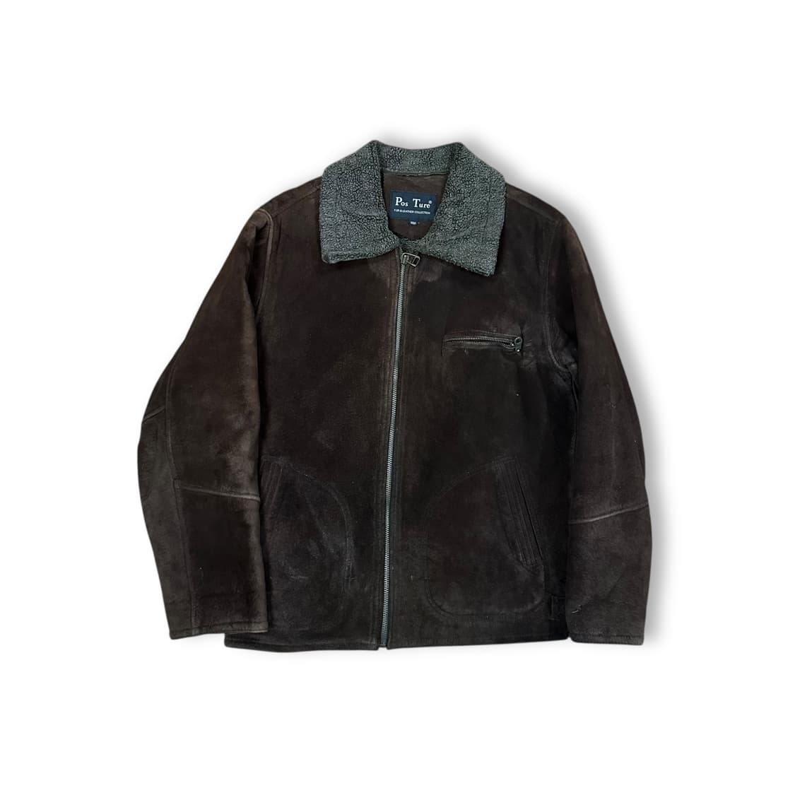 돈피 무스탕 자켓 상품이미지1