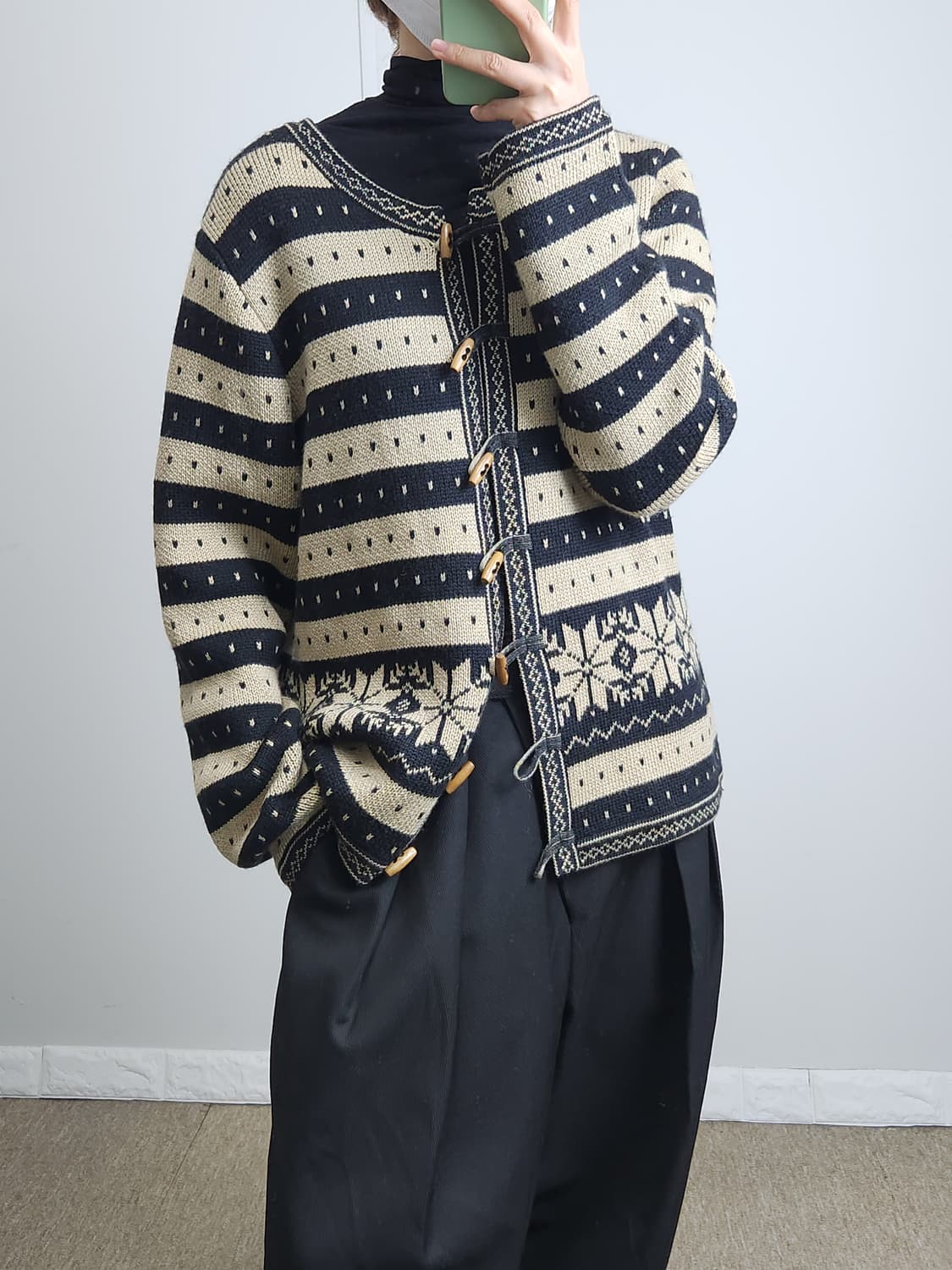 (TALBOTS)에스닉 울 가디건 상품이미지3