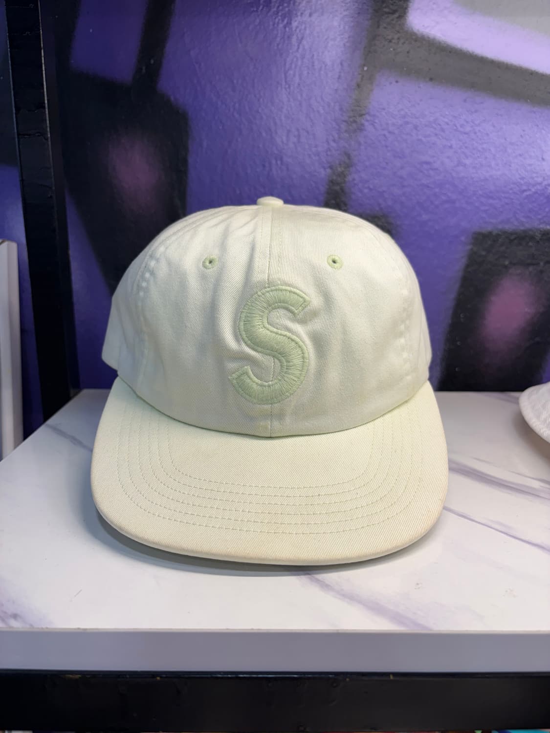 슈프림 톤온톤 S 로고 6패널 캡 상품이미지2