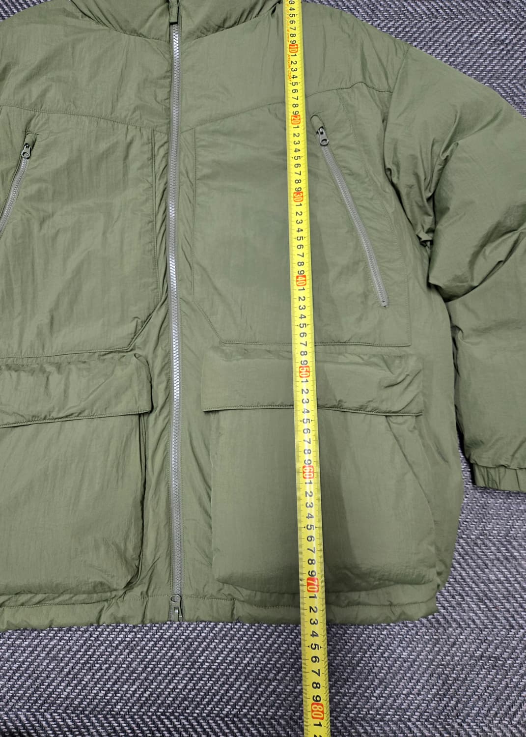 헤드 24ss 오버핏 아웃포켓 다운 점퍼 JHUCW24371KHX 상품이미지9