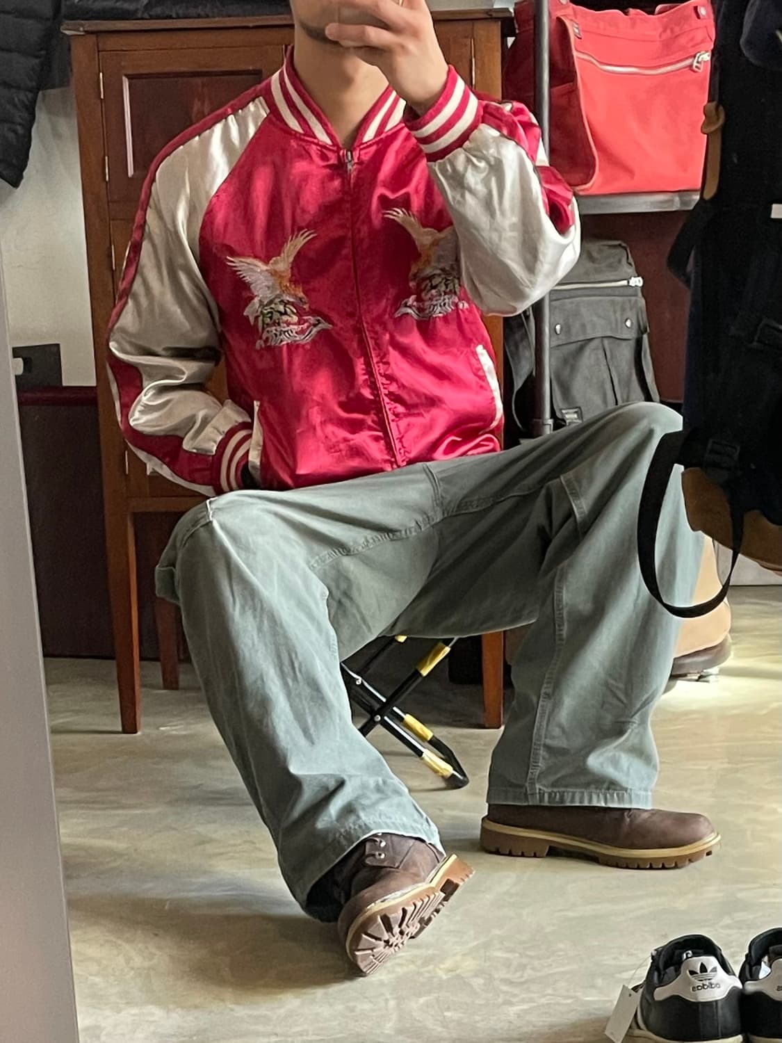 Japanese Vintage 일본 스카쟌 L 상품이미지2