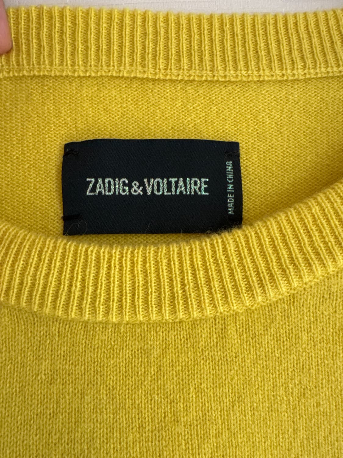 Zadig&Voltaire 100% 캐시미어 니트  xa 상품이미지5