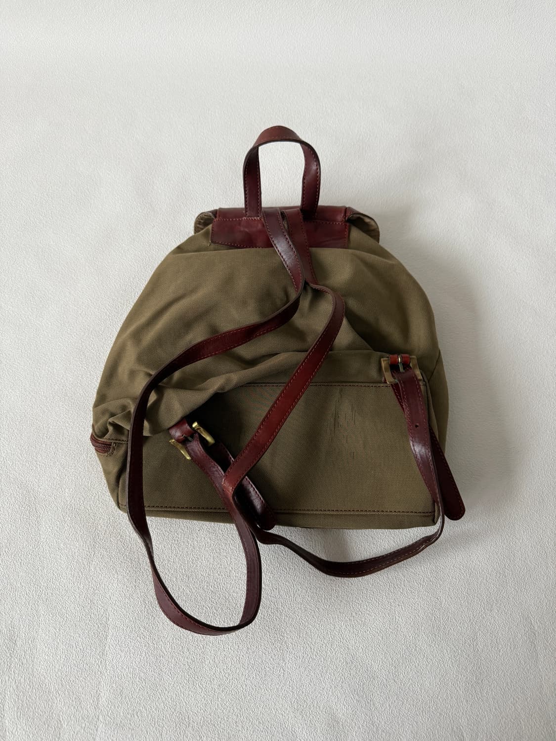 MONSAC 레더&원단 백팩 상품이미지6