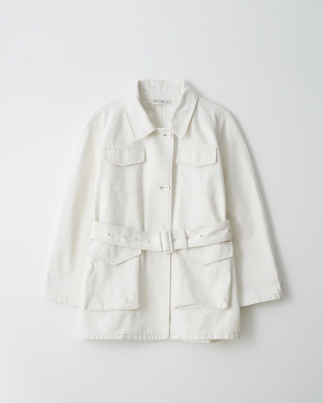 새상품 레이스 RRACE Denim 4 Button Blazer 상품이미지1