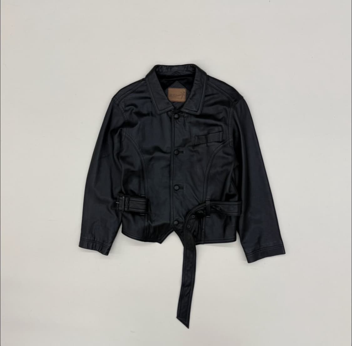 80s Hai Sporting Gear (이세이미야케) 양가죽 자켓 상품이미지2