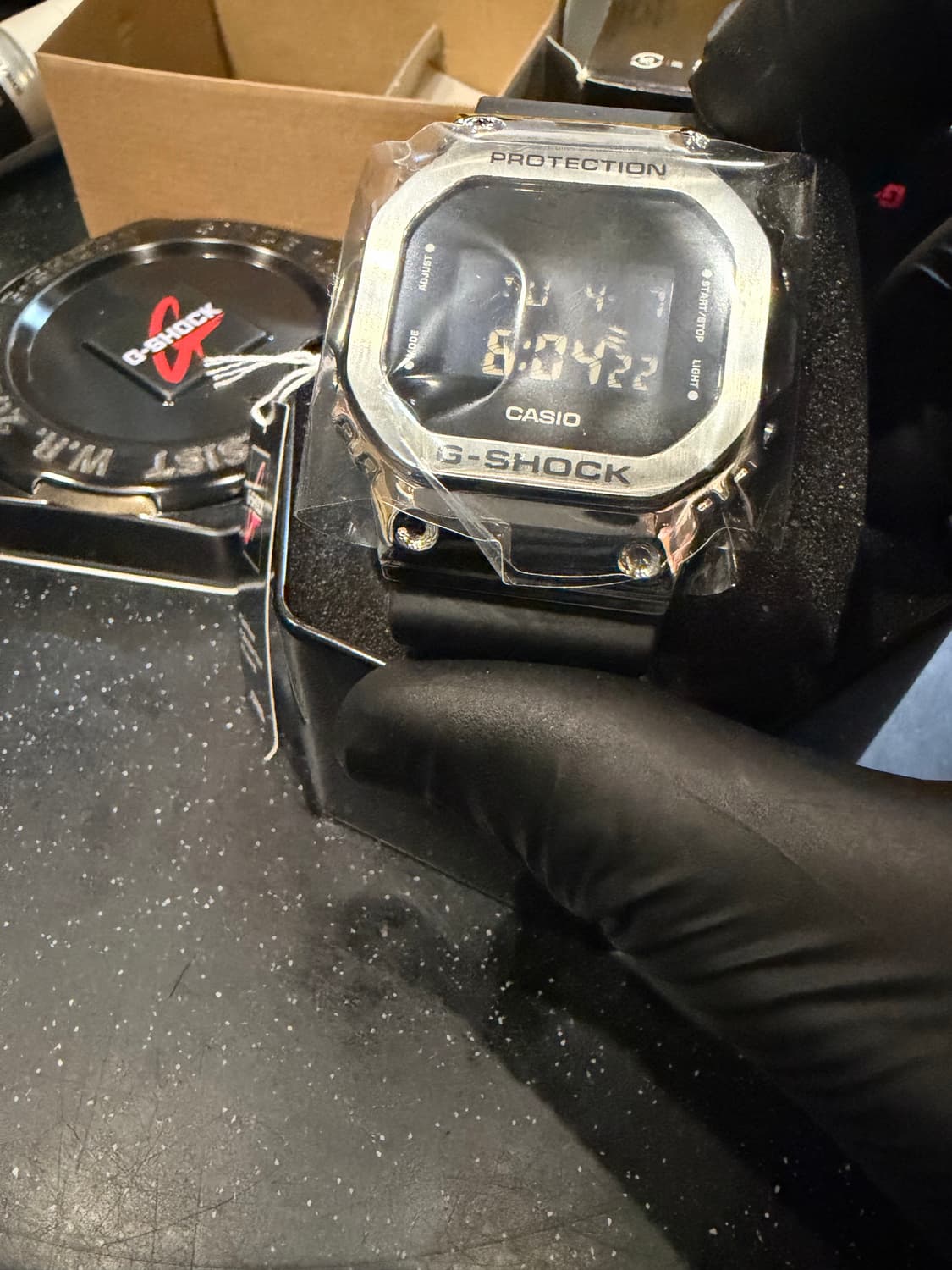 쥐샥GM-5600-1DR 메탈 커버드 시계  AS 아트스쿨 콜라보 상품이미지9