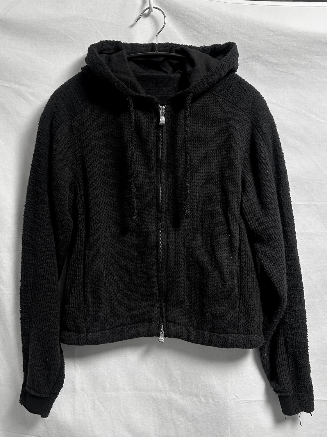 EP.7 WOMEN 01 HOODIE ZIP UP black S사이즈 상품이미지2